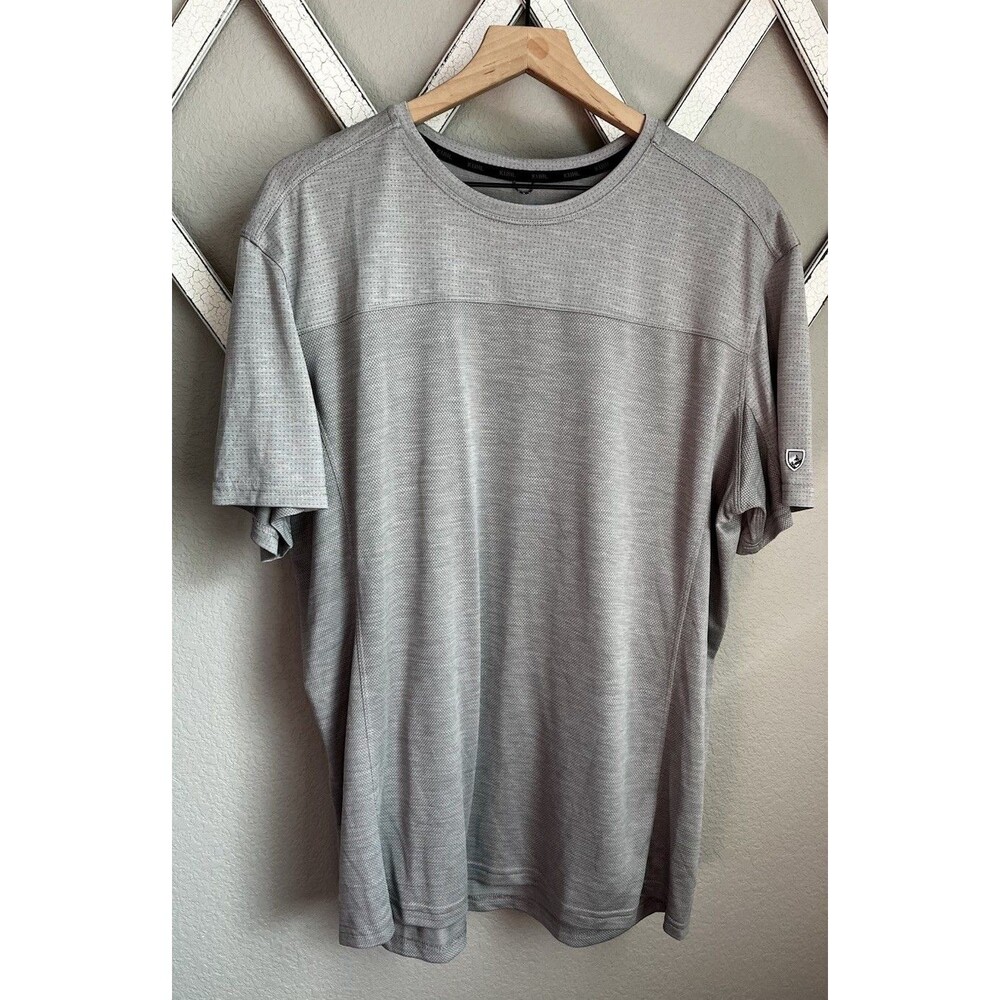 Kuhl Engineered T Men's XXL Performance Short Sleeve T-Shirt - Gray